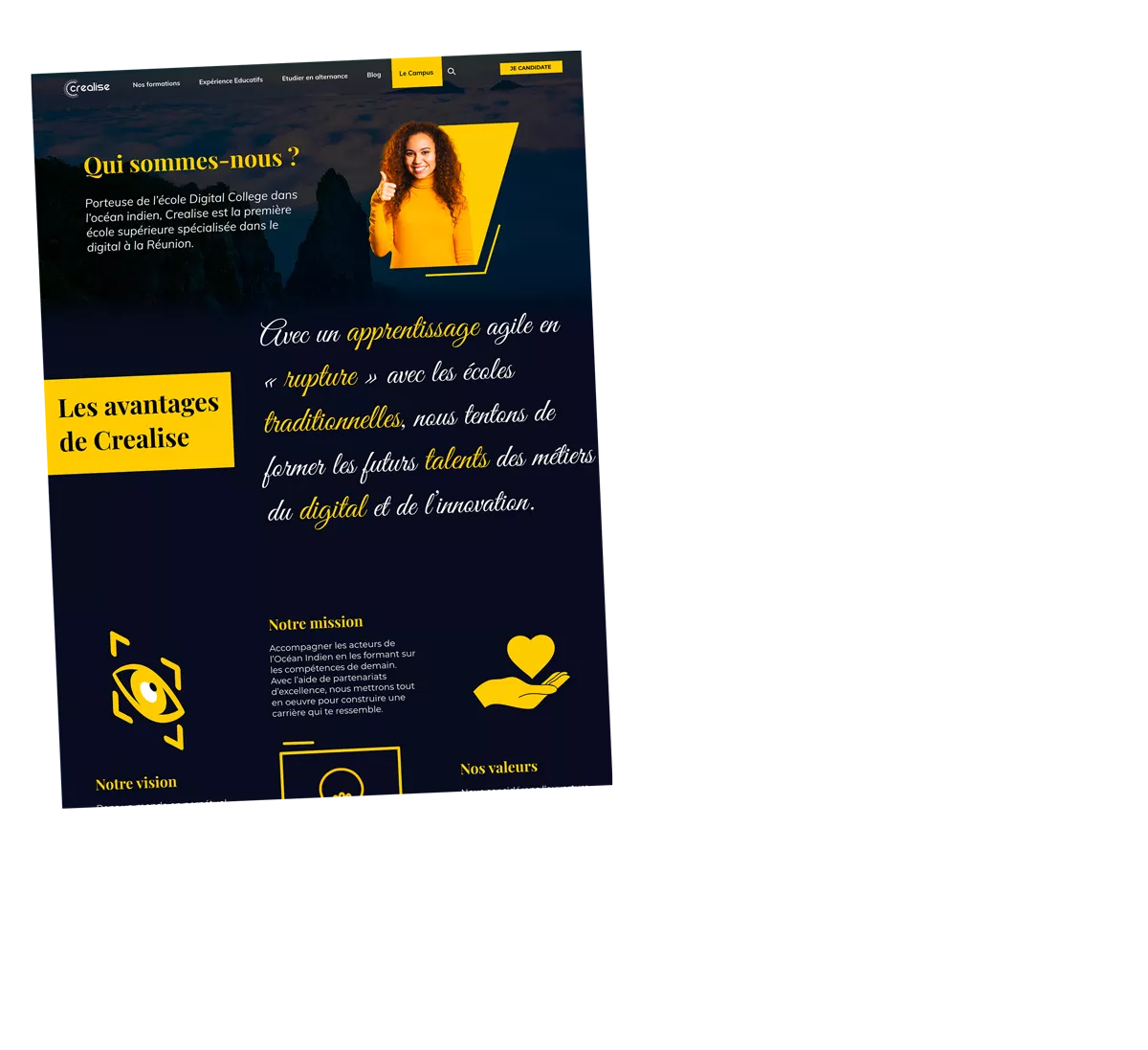 image agence web 974