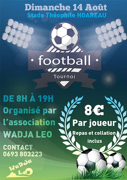 affiche compétion football